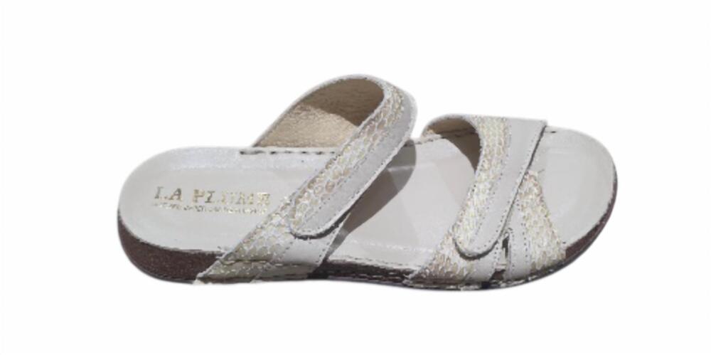 NEW LAPLUME women's clara sandal in bone